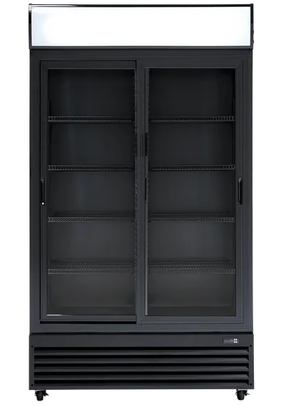 ScanDomestic SD 1002 BSLE Displaykabinet til køleskab 670 L Fritstående D ScanDomestic SD 1002 BSLE Displaykabinet til køleskab 670 L Fritstående D